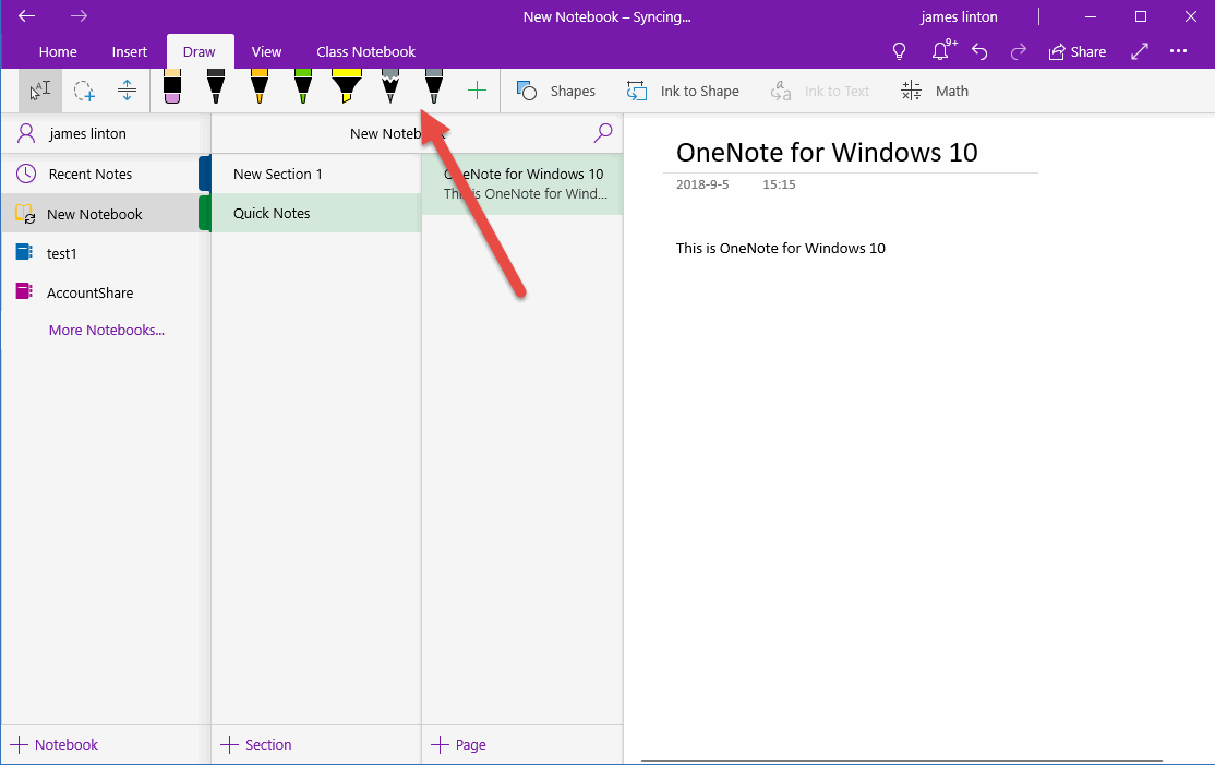 OneNote for Windows 10 (UWP)