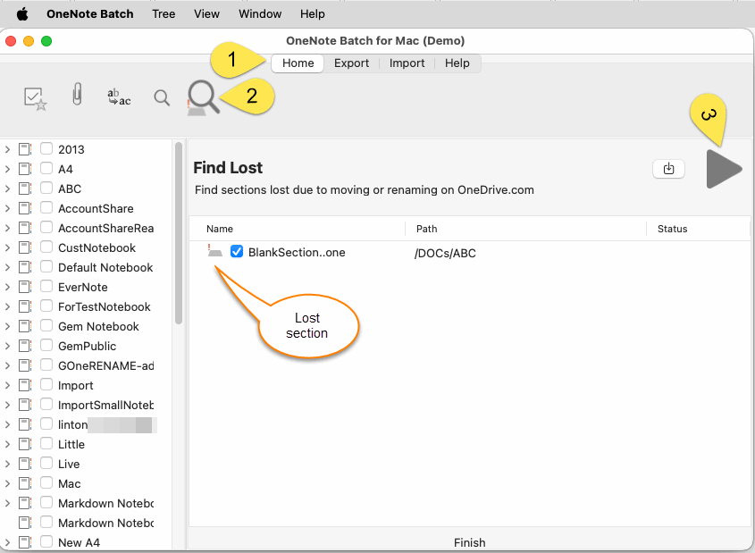 查找丢失的分区