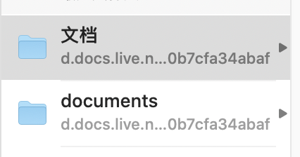 为什么 OneDrive 里会出现“文档“和”Documents“同等意思的文件夹？
